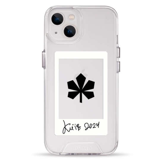 Чехол Pump Transparency Silver Button Case for iPhone 13 Kyiv24