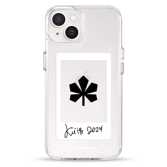Чехол Pump Transparency Silver Button Case for iPhone 14 Kyiv24
