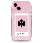 Чехол Pump Transparency Silver Button Case for iPhone 15 Kyiv24