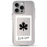 Чехол Pump Transparency Silver Button Case for iPhone 15 Pro Max Kyiv24
