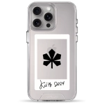 Чехол Pump Transparency Silver Button Case for iPhone 15 Pro Max Kyiv24