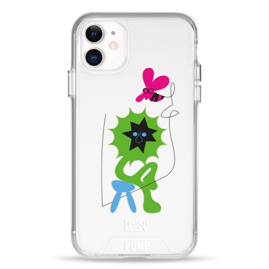 Чохол Pump Transparency Silver Button Case for iPhone 11 PUMPxPonchyk Boy - ціна, характеристики, відгуки, розстрочка, фото 1