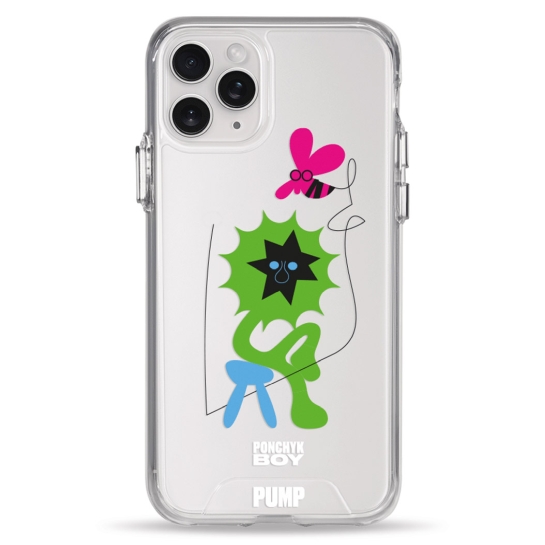 Чехол Pump Transparency Silver Button Case for iPhone 11 Pro PUMPxPonchyk Boy - цена, характеристики, отзывы, рассрочка, фото 1