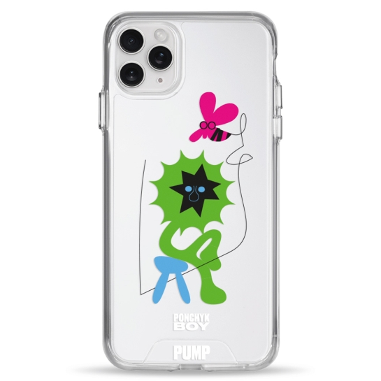 Чохол Pump Transparency Silver Button Case for iPhone 11 Pro Max PUMPxPonchyk Boy - цена, характеристики, отзывы, рассрочка, фото 1