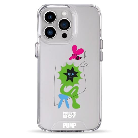 Чохол Pump Transparency Silver Button Case for iPhone 13 Pro PUMPxPonchyk Boy - цена, характеристики, отзывы, рассрочка, фото 1