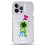 Чохол Pump Transparency Silver Button Case for iPhone 14 Pro Max PUMPxPonchyk Boy