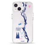 Чехол Pump Transparency Silver Button Case for iPhone 14 PUMPx044cafe