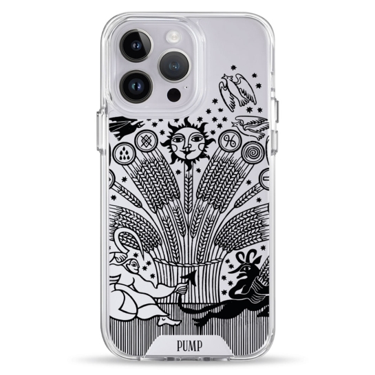 Чехол Pump Transparency Silver Button Case for iPhone 14 Pro PUMPxSpelta - цена, характеристики, отзывы, рассрочка, фото 1