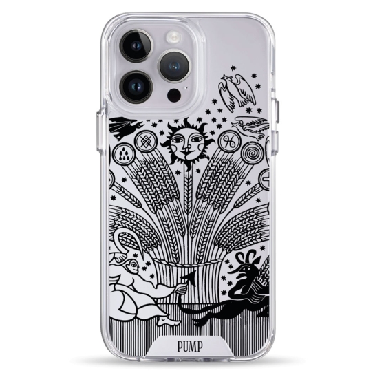 Чохол Pump Transparency Silver Button Case for iPhone 14 Pro Max PUMPxSpelta - цена, характеристики, отзывы, рассрочка, фото 1