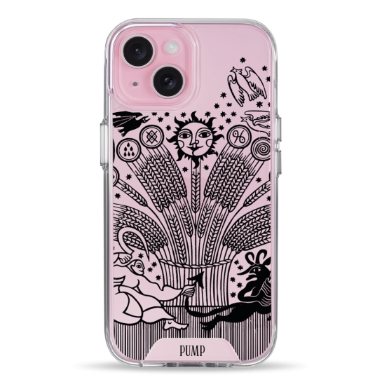Чохол Pump Transparency Silver Button Case for iPhone 15 PUMPxSpelta - цена, характеристики, отзывы, рассрочка, фото 1