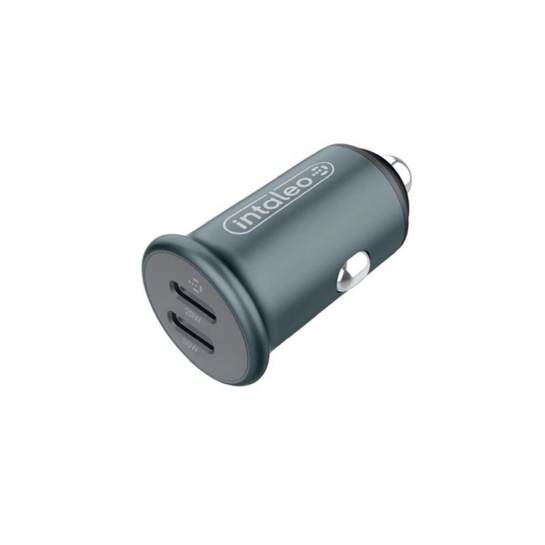 Автомобильное зарядное устройство Intaleo CCGQPD250 Gray - цена, характеристики, отзывы, рассрочка, фото 1