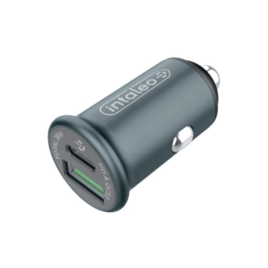 Автомобільний зарядний пристрій Intaleo CCGQPD238 Gray - цена, характеристики, отзывы, рассрочка, фото 1
