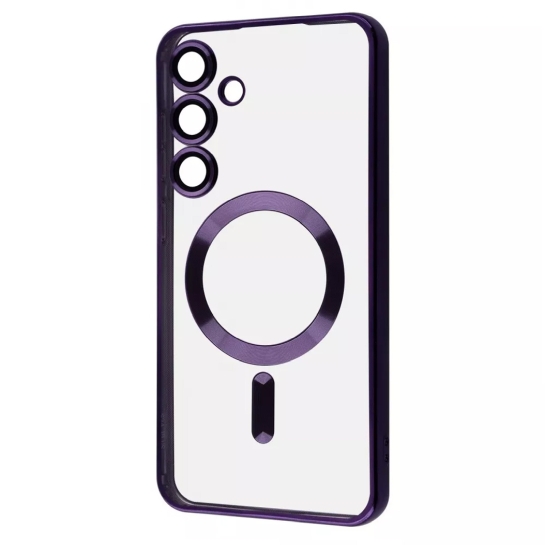Чехол WAVE Metal Color Case with Magnetic Ring Samsung Galaxy S23 FE Deep purple - цена, характеристики, отзывы, рассрочка, фото 1