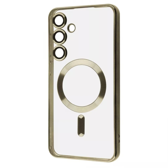 Чехол WAVE Metal Color Case with Magnetic Ring Samsung Galaxy S23 FE Gold - цена, характеристики, отзывы, рассрочка, фото 1