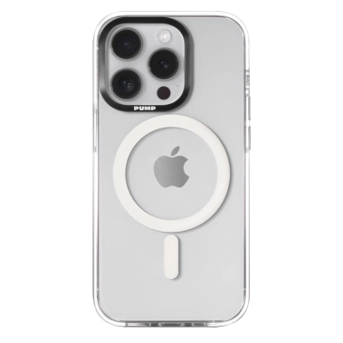 Чохол Pump Silicone Case 01 with MagSafe for iPhone 14 Pro Clear - цена, характеристики, отзывы, рассрочка, фото 1