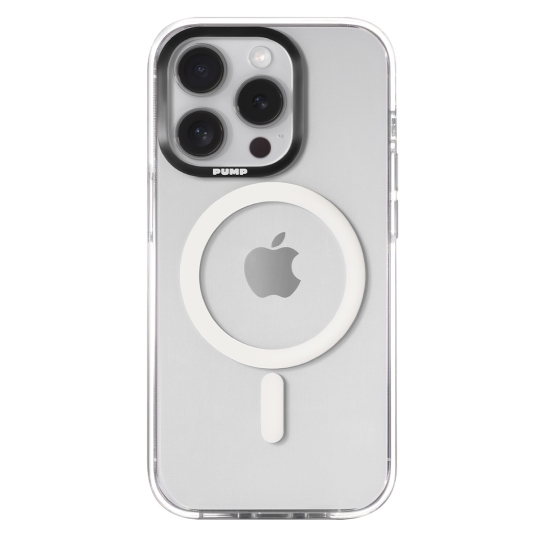 Чохол Pump Silicone Case 01 with MagSafe for iPhone 14 Pro Clear - ціна, характеристики, відгуки, розстрочка, фото 1