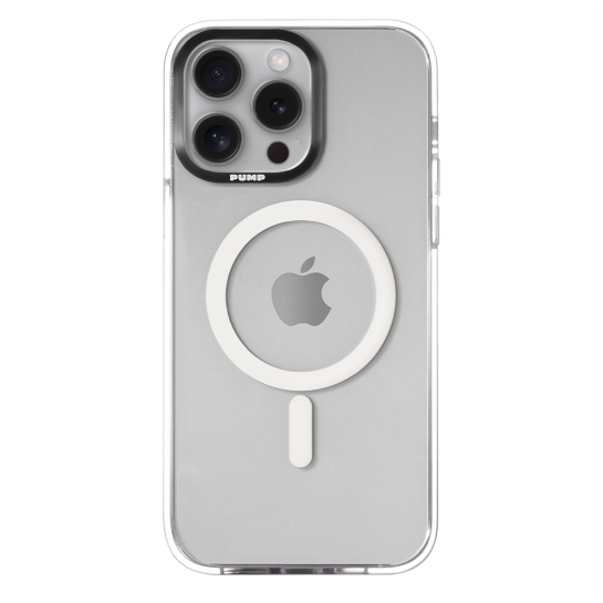 Чехол Pump Silicone Case 01 with MagSafe for iPhone 14 Pro Max Clear - цена, характеристики, отзывы, рассрочка, фото 1
