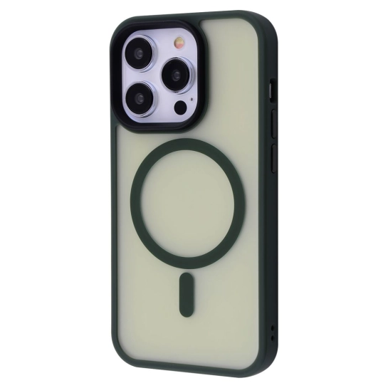 Чохол WAVE Matte Insane Case with MagSafe for iPhone 14 Pro Green