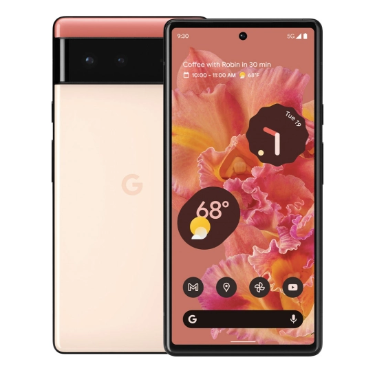 Б/У Смартфон Google Pixel 6 8/128GB Kinda Coral (Ідеальний)