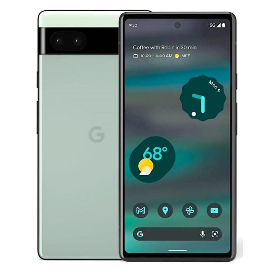 Б/У Смартфон Google Pixel 6a 6/128GB Sage Global (Идеальное) - цена, характеристики, отзывы, рассрочка, фото 1