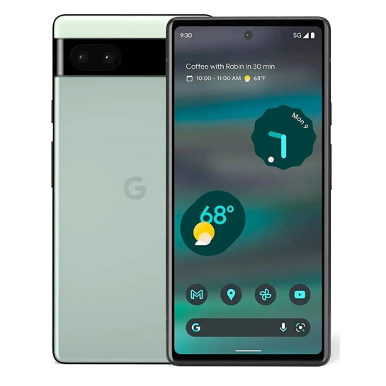 Б/У Смартфон Google Pixel 6a 6/128GB Sage Global (Ідеальний)