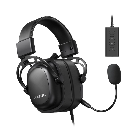 Игровая гарнитура HATOR Hyperpunk 2 USB 7.1 Black HTA-940