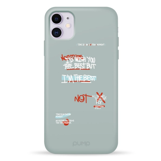 Чехол Pump Silicone Minimalistic Case with MagSafe for iPhone 11 I