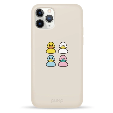 Чохол Pump Silicone Minimalistic Case for iPhone 11 Pro Ducks # - цена, характеристики, отзывы, рассрочка, фото 1