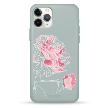 Чохол Pump Silicone Minimalistic Case for iPhone 11 Pro Peony # - цена, характеристики, отзывы, рассрочка, фото 1