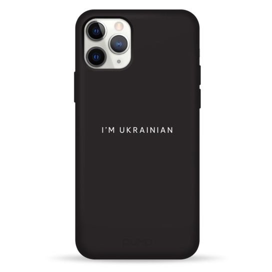 Чехол Pump Silicone Minimalistic Case for iPhone 11 Pro I'm Ukrainian 01 # - цена, характеристики, отзывы, рассрочка, фото 1
