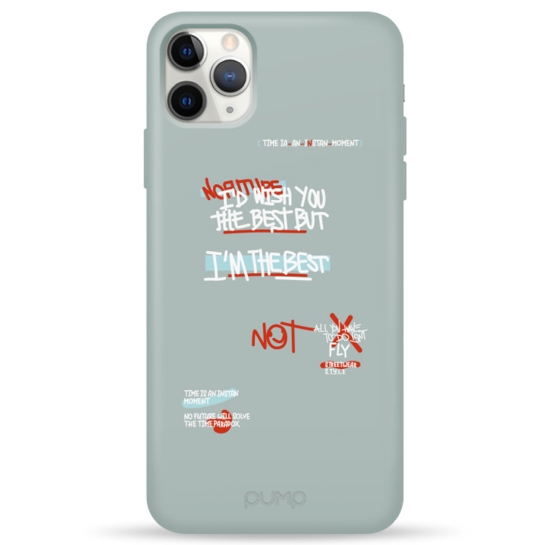 Чехол Pump Silicone Minimalistic Case for iPhone 11 Pro Max Im the best # - цена, характеристики, отзывы, рассрочка, фото 1