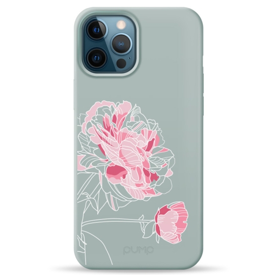 Чехол Pump Silicone Minimalistic Case with MagSafe for iPhone 12 Pro Max Peony # - цена, характеристики, отзывы, рассрочка, фото 1