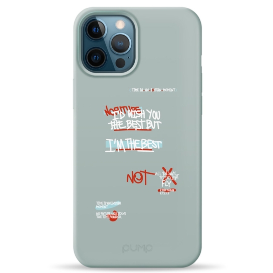Чехол Pump Silicone Minimalistic Case with MagSafe for iPhone 12 Pro Max I'm the best # - цена, характеристики, отзывы, рассрочка, фото 1