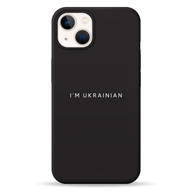 Чехол Pump Silicone Minimalistic Case for iPhone 13 I'm Ukrainian 01 # - цена, характеристики, отзывы, рассрочка, фото 1