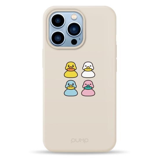 Чохол Pump Silicone Minimalistic Case with MagSafe for iPhone 13 Pro Ducks # - цена, характеристики, отзывы, рассрочка, фото 1