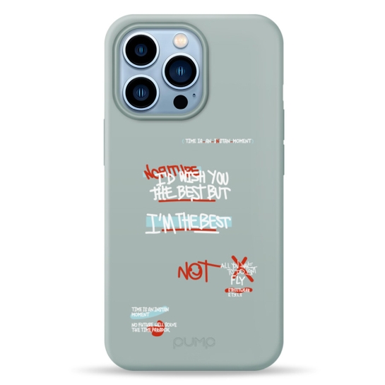 Чохол Pump Silicone Minimalistic Case with MagSafe for iPhone 13 Pro I'm the best # - цена, характеристики, отзывы, рассрочка, фото 1