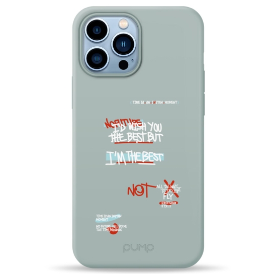 Чехол Pump Silicone Minimalistic Case with MagSafe for iPhone 13 Pro Max I'm the best # - цена, характеристики, отзывы, рассрочка, фото 1