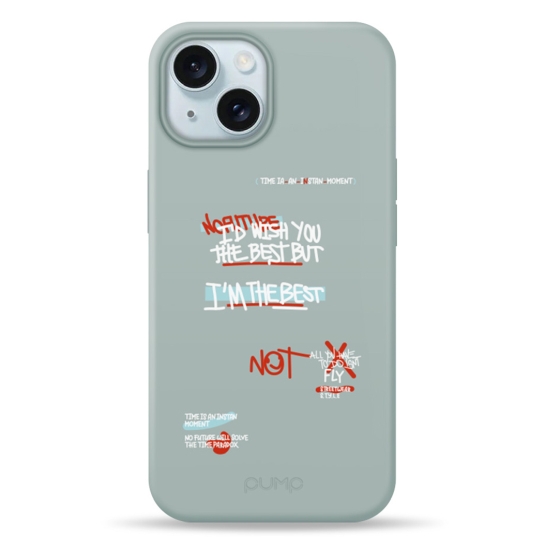 Чехол Pump Silicone Minimalistic Case with MagSafe for iPhone 14 Pro Max I'm the best # - цена, характеристики, отзывы, рассрочка, фото 1
