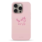 Чехол Pump Silicone Minimalistic Case with MagSafe for iPhone 15 Pro Unicorn #