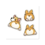 Стікерпак Pump Corgi Butts