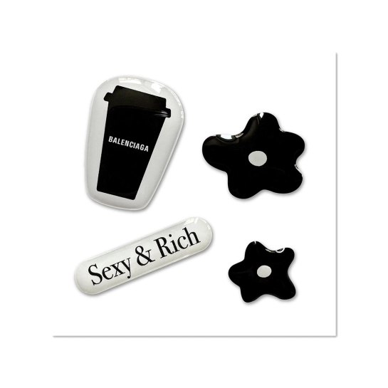 Стікерпак Pump Black cutie set