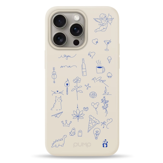 Чохол Pump Silicone Minimalistic Case with MagSafe for iPhone 15 Pro Max Ink # - цена, характеристики, отзывы, рассрочка, фото 1