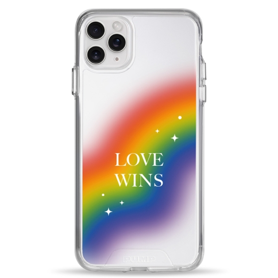 Чехол Pump Transparency Silver Button Case for iPhone 11 Pro Max Love wins - цена, характеристики, отзывы, рассрочка, фото 1