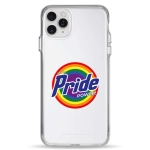 Чехол Pump Transparency Silver Button Case for iPhone 11 Pro Max Pride