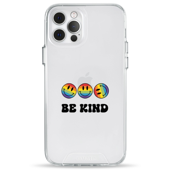 Чохол Pump Transparency Silver Button Case for iPhone 12/12 Pro Be kind - цена, характеристики, отзывы, рассрочка, фото 1