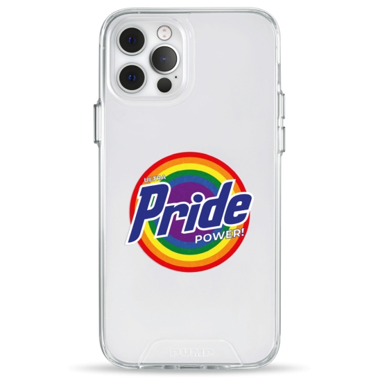Чохол Pump Transparency Silver Button Case for iPhone 12/12 Pro Pride - ціна, характеристики, відгуки, розстрочка, фото 1