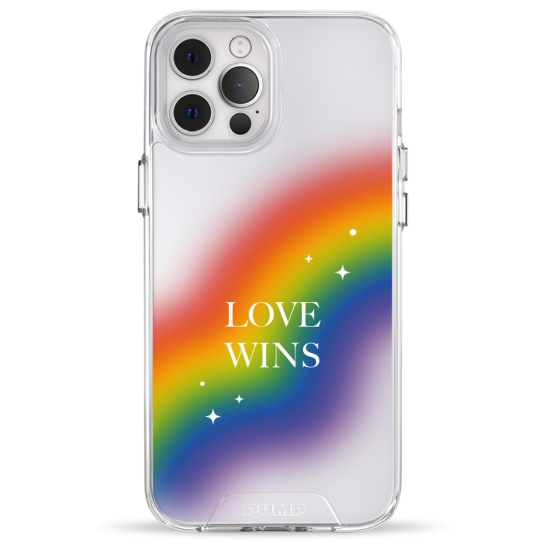 Чехол Pump Transparency Silver Button Case for iPhone 12 Pro Max Love wins - цена, характеристики, отзывы, рассрочка, фото 1