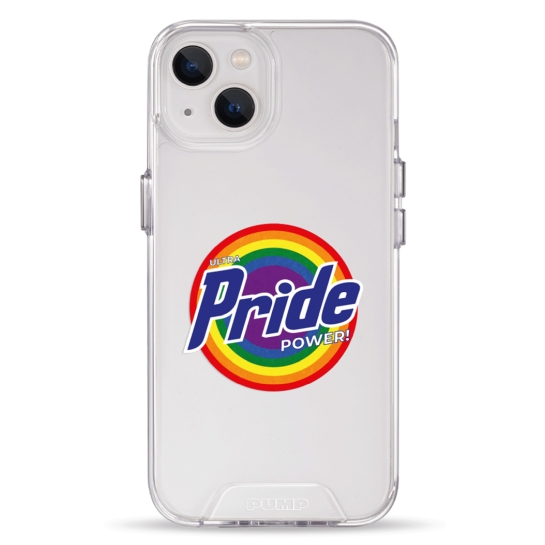Чохол Pump Transparency Silver Button Case for iPhone 13 Pride - цена, характеристики, отзывы, рассрочка, фото 1