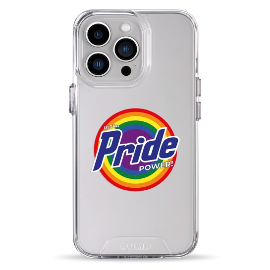 Чохол Pump Transparency Silver Button Case for iPhone 13 Pro Pride - ціна, характеристики, відгуки, розстрочка, фото 1