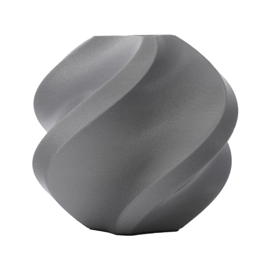 PLA пластик Basic Bambu Lab Filament Silver з чіпом RFID для 3D-принтера (10102) LA0004 1.75mm